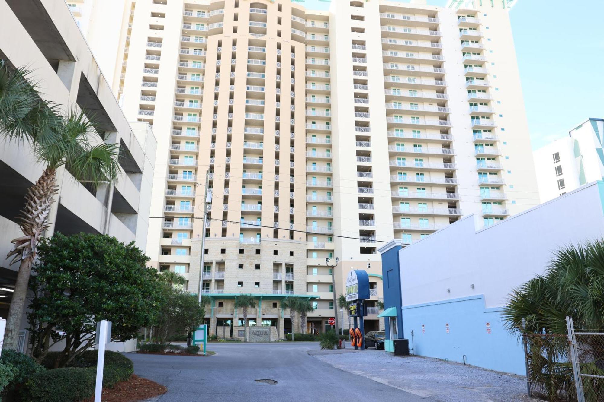 Aqua 1504 Beachfront Condo With Free Beach Chairs 巴拿马城 外观 照片