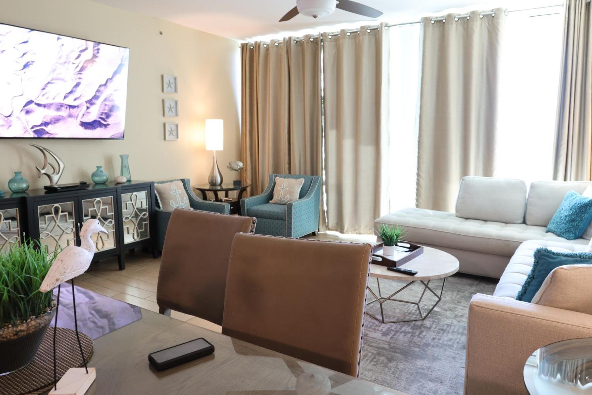 Aqua 1504 Beachfront Condo With Free Beach Chairs 巴拿马城 外观 照片