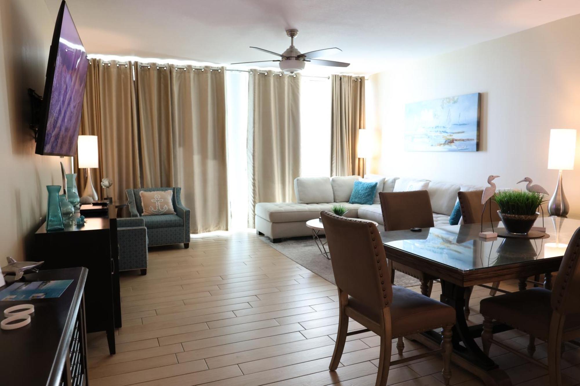 Aqua 1504 Beachfront Condo With Free Beach Chairs 巴拿马城 外观 照片