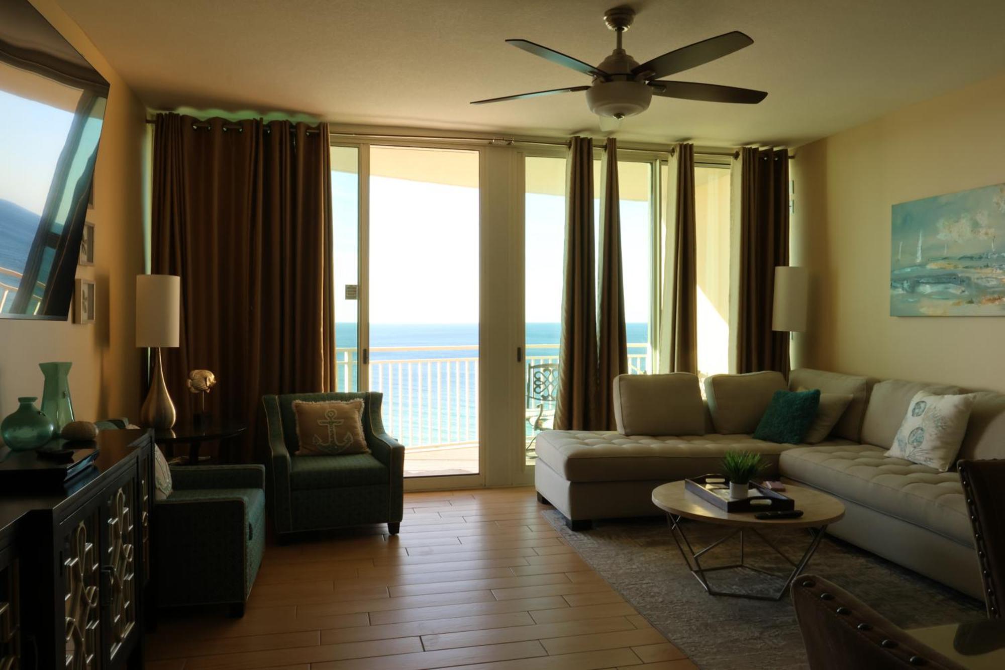 Aqua 1504 Beachfront Condo With Free Beach Chairs 巴拿马城 外观 照片