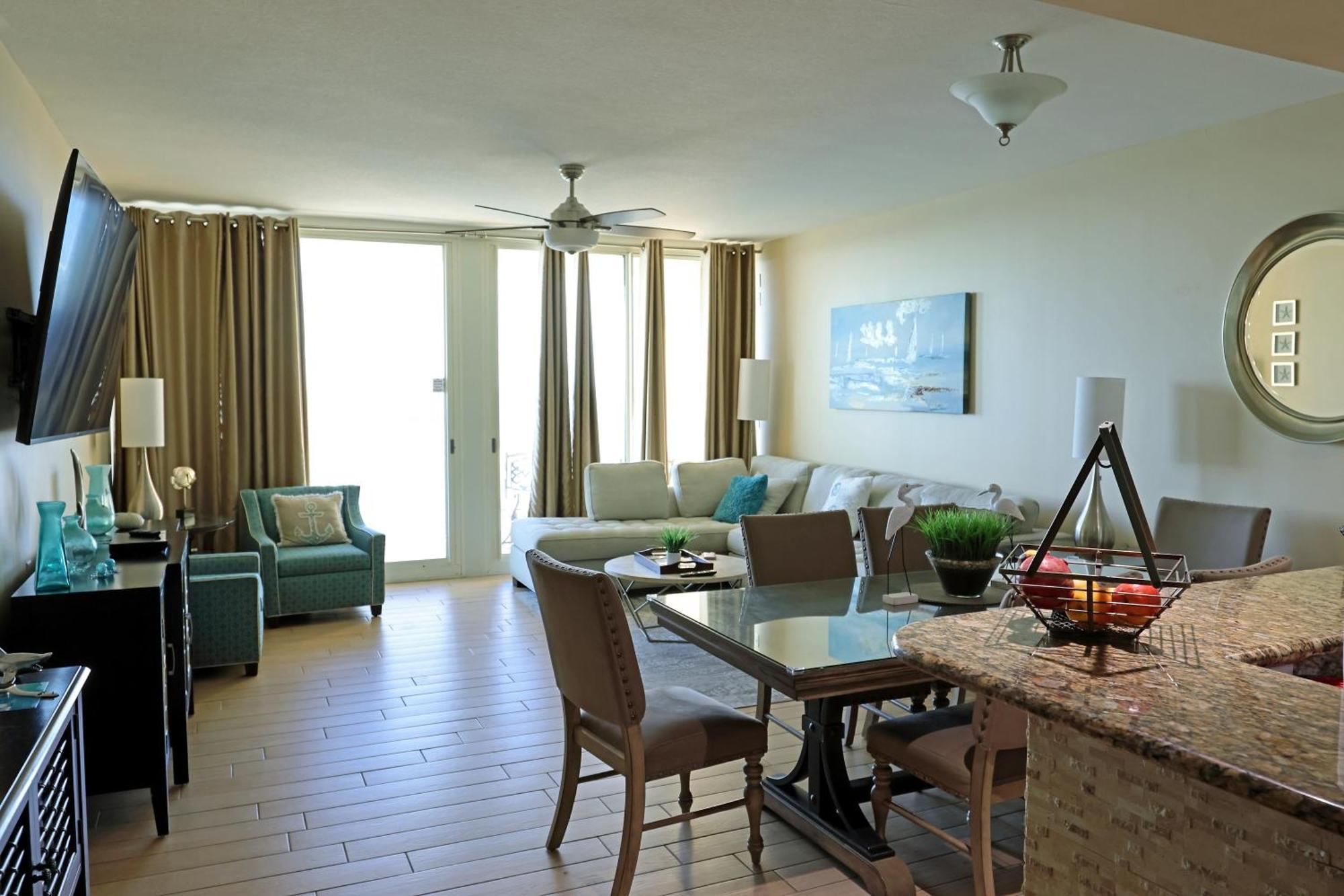 Aqua 1504 Beachfront Condo With Free Beach Chairs 巴拿马城 外观 照片