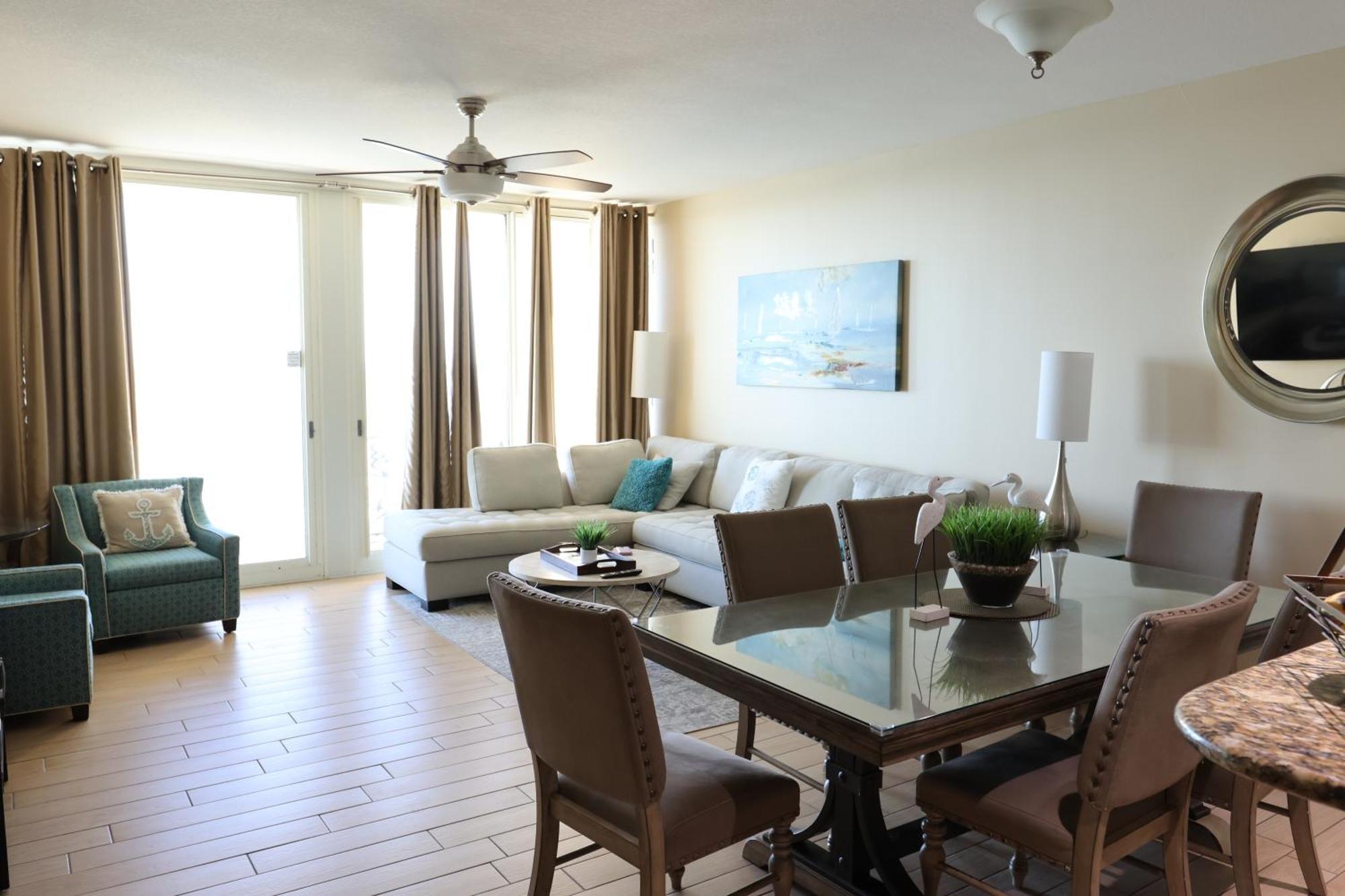 Aqua 1504 Beachfront Condo With Free Beach Chairs 巴拿马城 外观 照片