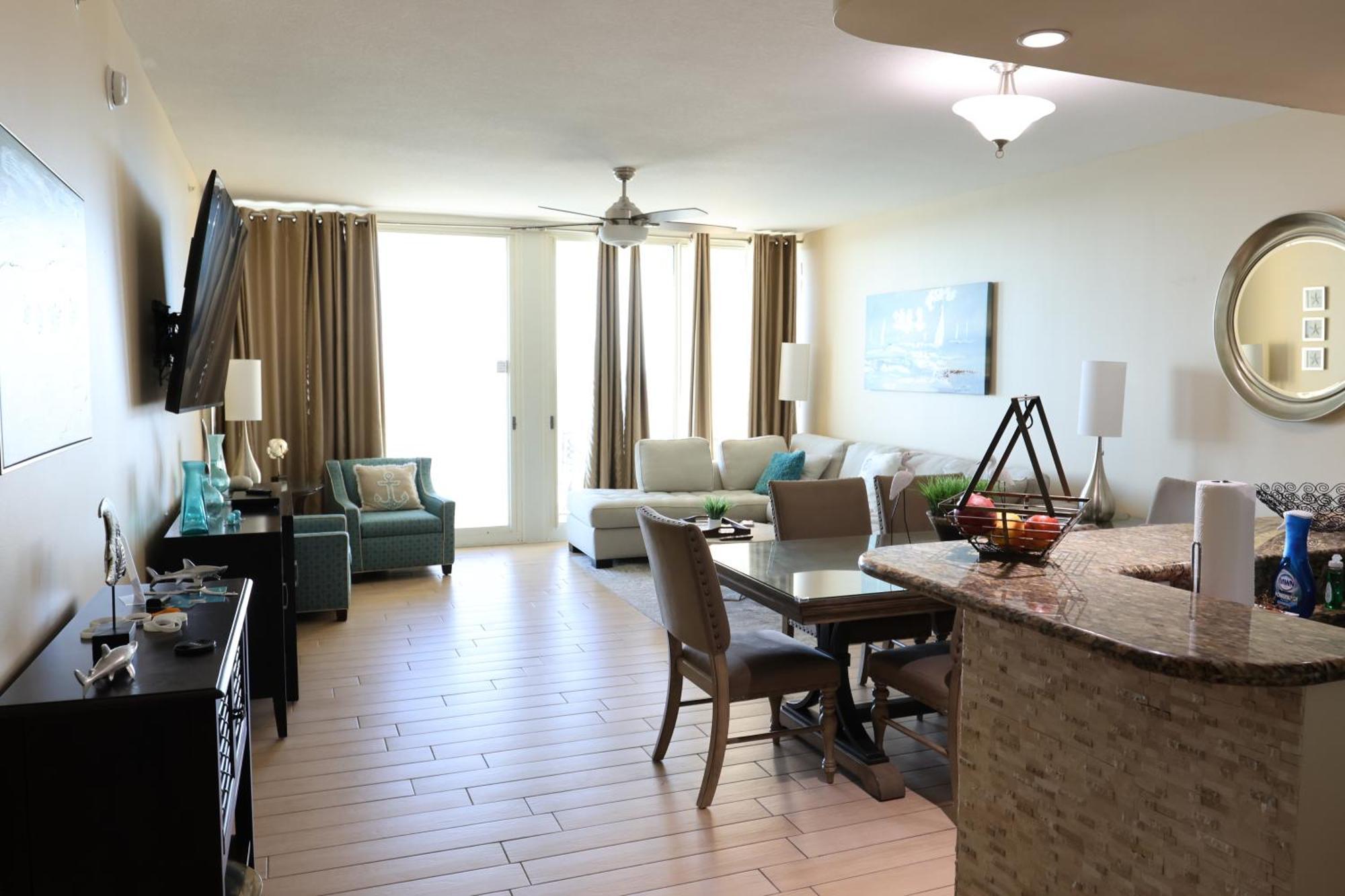 Aqua 1504 Beachfront Condo With Free Beach Chairs 巴拿马城 外观 照片