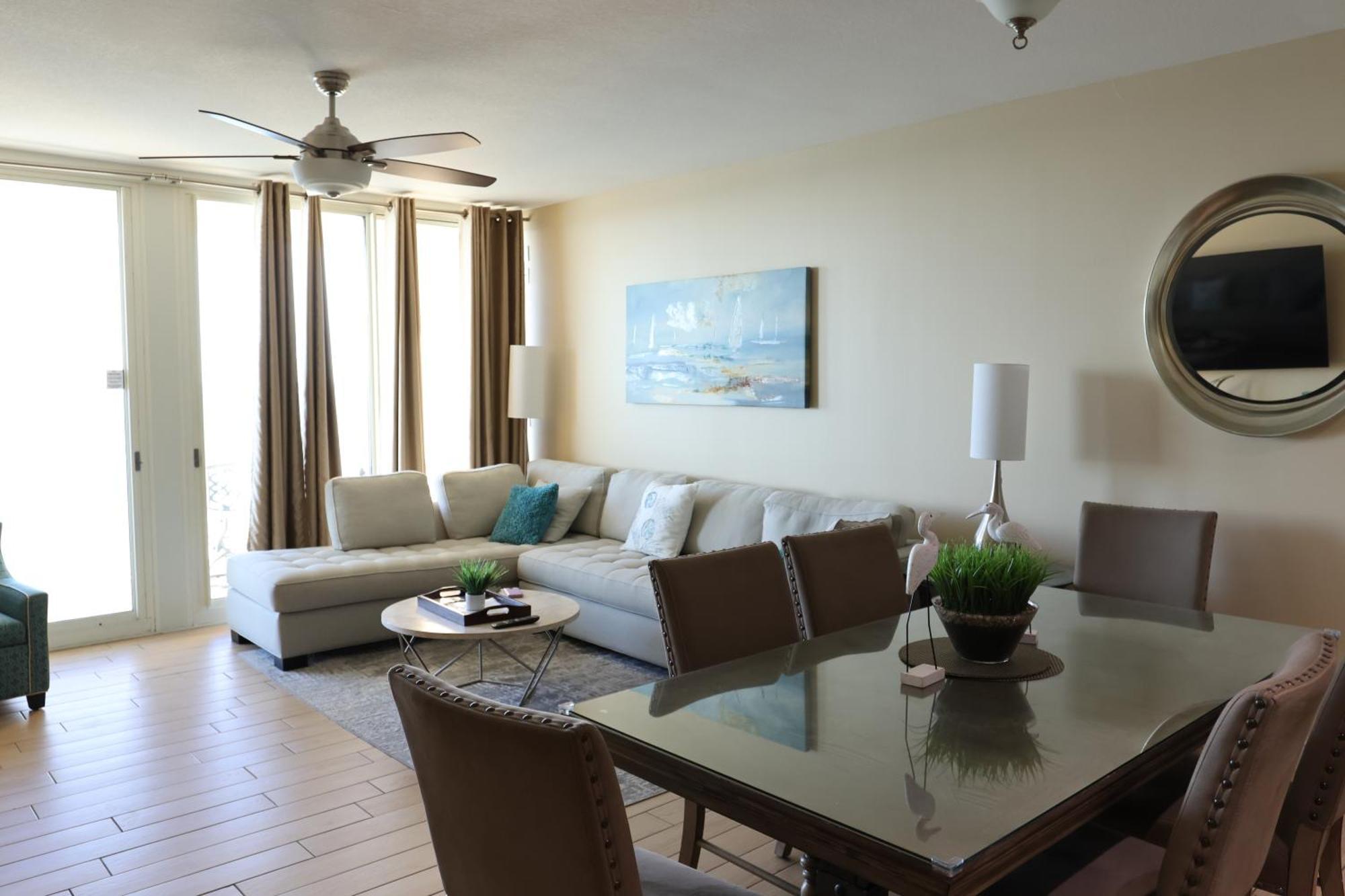 Aqua 1504 Beachfront Condo With Free Beach Chairs 巴拿马城 外观 照片