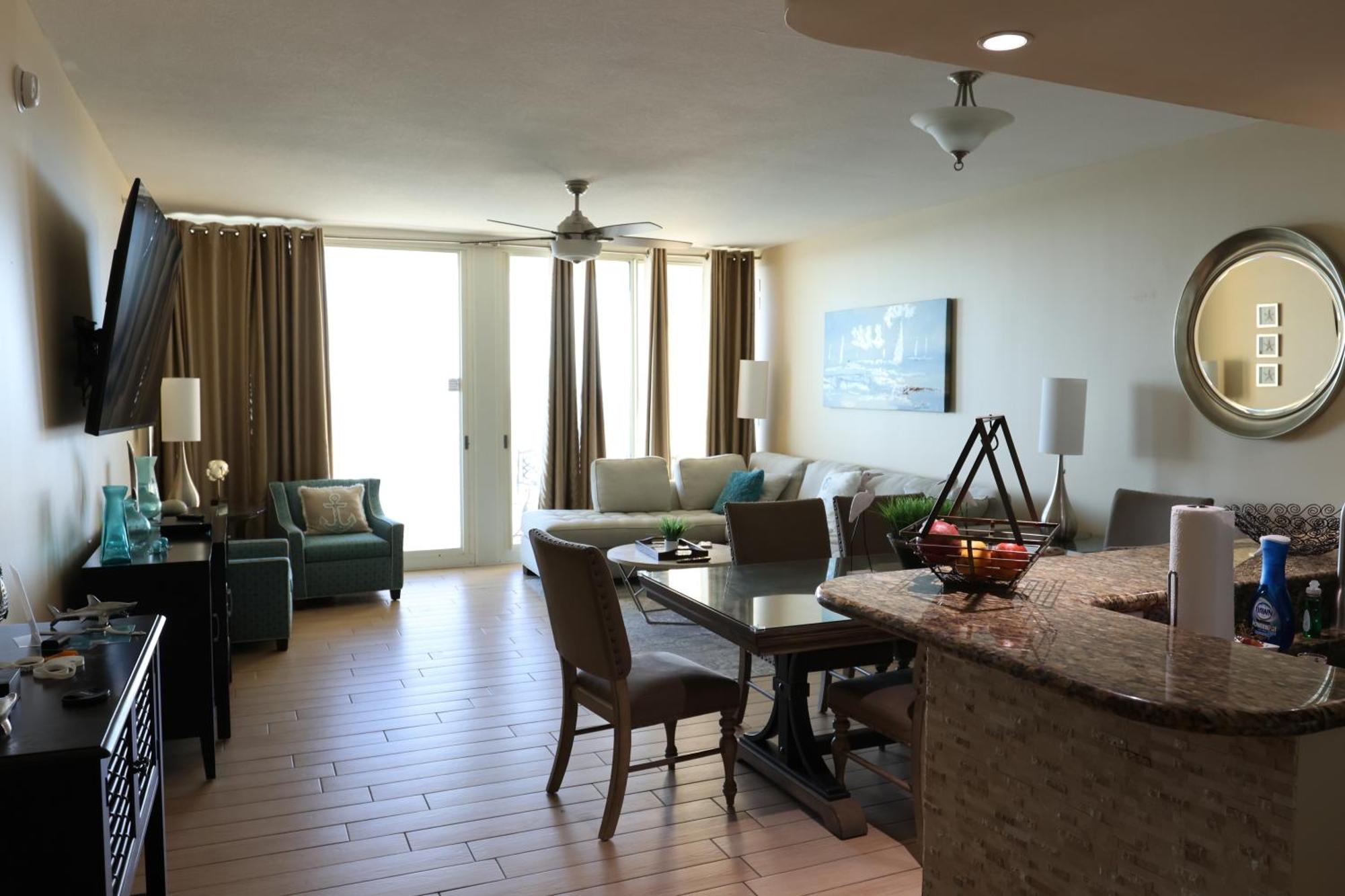 Aqua 1504 Beachfront Condo With Free Beach Chairs 巴拿马城 外观 照片